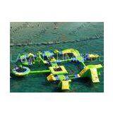 Custom Inflatable Pvc Water Parks / Water Floating Playground