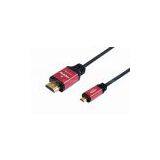 HDMI Cable With Ethernet HDMI A to HDMI Micro D Type thumbnail-1