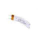 30mAh Curved Lithium Polymer Battery Bending Arc For Wristband
