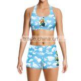 Best Selling Trendy Style Fitness With Many Colors Women Yoga Clothing Set thumbnail-1