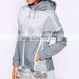 Custom Wholesale Fashion Windbreaker Jackets Women 2016 thumbnail-4