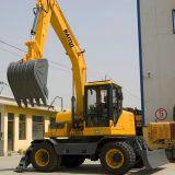 HAITUI HEW 135 Wheel Excavator/excavators/construction Machinery/heavy Equipment/earthmoving Equipment thumbnail-1