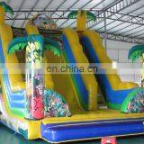 2017 Aier hot sale Jungle park theme inflatable bouncer giant inflatable slide