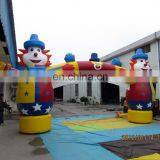 Advertising Cartoon Clown Arch Inflatable Entrance Cartoon Arch Door for Advertising