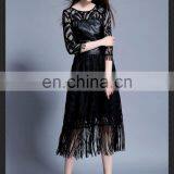 Elegant Custom-made Sexy pu Lace Evening Dresses for Women thumbnail-3