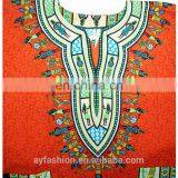 New Arrival African Classic Dashiki Print Shirt Cotton Woman Dashiki Top thumbnail-3