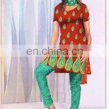 Wholesale Cotton Salwar Kamiz Indian Cotton Salwar Kamiz thumbnail-1