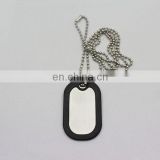 customized high quality blank dog tag necklace