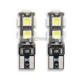 CANBUS No Error Car Accessories 9Smd 5050 12V Wedge Light Bulb Lamp T10 W5W Car Interior Led Lights thumbnail-7