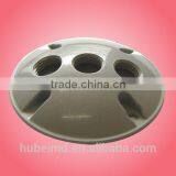 Lampholder Round Cover Kit, Gray 4 Inch thumbnail-1