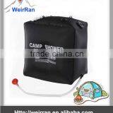 (74671) Black Solar Heated Bag for Outdoor Camping Portable Emergency Shower thumbnail-1