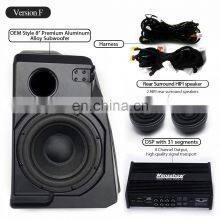 Car Sound System Amplifter Sound Audio Speakers Car Subwoofer Woofer Coaxial Speaker for Tesla Model 3