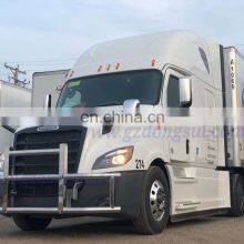 NEW !!! For Freightliner Cascadia 2018 Grille Deer Guard 304 Stainless Steel Bumper Guard With Brackets thumbnail-5