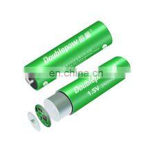 3 hours fast charging 1.5V 3400mWh  AA Size Lithium ion Rechargeable Battery cell for electric toothbrush