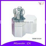 6pcs Hexagon Shaped Aluminum Manicure Beauty Case