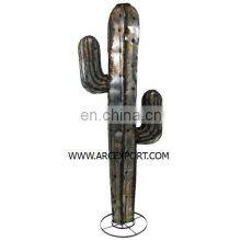 Antique Marble Base Cactus Sculpture thumbnail-4