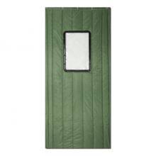 Customized Size Warm Insulated Windproof Keep Warm With Doors Magnetic Fabric Screen Cotton Door Curtain thumbnail-2