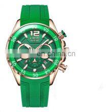 LIGE 8934 Fashion Mens Watches Top Brand Luxury Silicone Sports Watch Men Quartz Clock Waterproof Watch Lige thumbnail-4