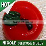 Nicole apple silicone fruit mold