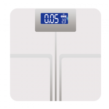 180KG Personal Body Weight Weighing Scale Tempered Glass Paltform