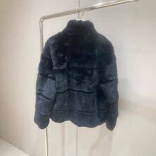 New Imported Whole Reef Rabbit Fur for Women, Slim Coat for Women, Short Style thumbnail-2