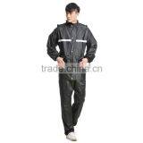 2015 New Design Foldable Waterproof Navy Police Raincoat,military Poncho Raincoat,mens Pvc Raincoat thumbnail-4