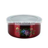 Factory Indan Kitcheware Colorful Stainless Steel Food Containers Set With Lid thumbnail-5