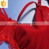 The Front Belt Lace Bra Panty Set Underwear thumbnail-3