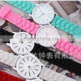15 colors Ladies sports brand silicone watch jelly watch quartz watch for women