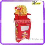 Floor Cardboard Display Stand for Potato Chips