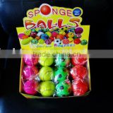 promotional hot sales colored light weight sponge balls