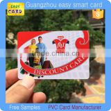 Printable Credit Size RFID EM4305 Smart Discount Card