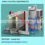 Double-layer PVC Powder Coating Booth thumbnail-1