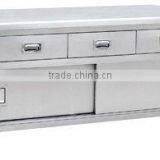Restaurant Stainless Steel Kitchen Cabinets Top Shelf Simple Design/Kitchen Storage Cabinet With Drawers thumbnail-4