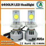 C.R.E.E 80W 6400LM H4 Hi/Lo Car Led Headlight Kit
