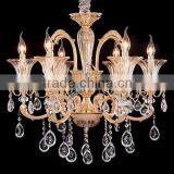 American Classic Chandelier Lamp Zinc Alloy Crystal Pendant Light CZ5011/6 thumbnail-1