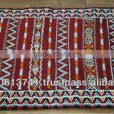 Small Hand woven berber Kilim rug made in Morocco 135cm x 75cm