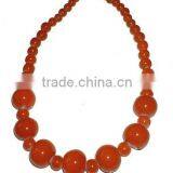 Wooden Beaded Necklace