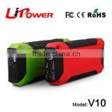 12v litium polymer car battery booster power 12000mAh portable mini car snap on jump starter