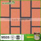 three dimensional texture painting , decorative brick wall painting,magic effect