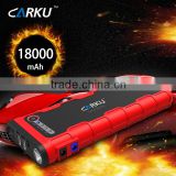 18000mAh power bank with 5V2A,12V10,19V3.5A ,Flash light can start Diesel up to 6.0Liters portable car Jump starter