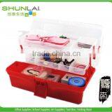 3 Layer Nail Lady Plastic Jewelry Box,storage Box