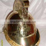 QLD Fire Helmet--made of Brass Fireman Helmet thumbnail-1