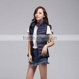 Womens' Warm up Jacket High Collar Vest Sleeveless Jacket for Women thumbnail-4