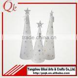Special Style Glass Christmas Tree With Led Light for Europe and US Market