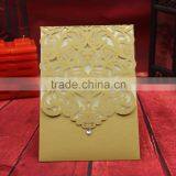 Free Samples Ideal Products Colorful Laser Cut Greeting Cards Wedding Cards With Jewel thumbnail-1