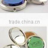 Double Sides Crystal Pocket Cosmetic Mirror thumbnail-1