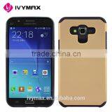 IVYMAX Exec Tough Slim Fit Hybrid Pc+tpu Armor Cover Case for Samsung Galaxy J7(T-Mobile, MetroPCS, Virgin Mobile, Boost Mobile)