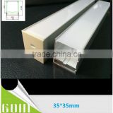 strip lights led aluminum profiles 35*35mm 1m,2m,3m available