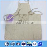 China wholesale custom printed linen free kitchen apron pattern